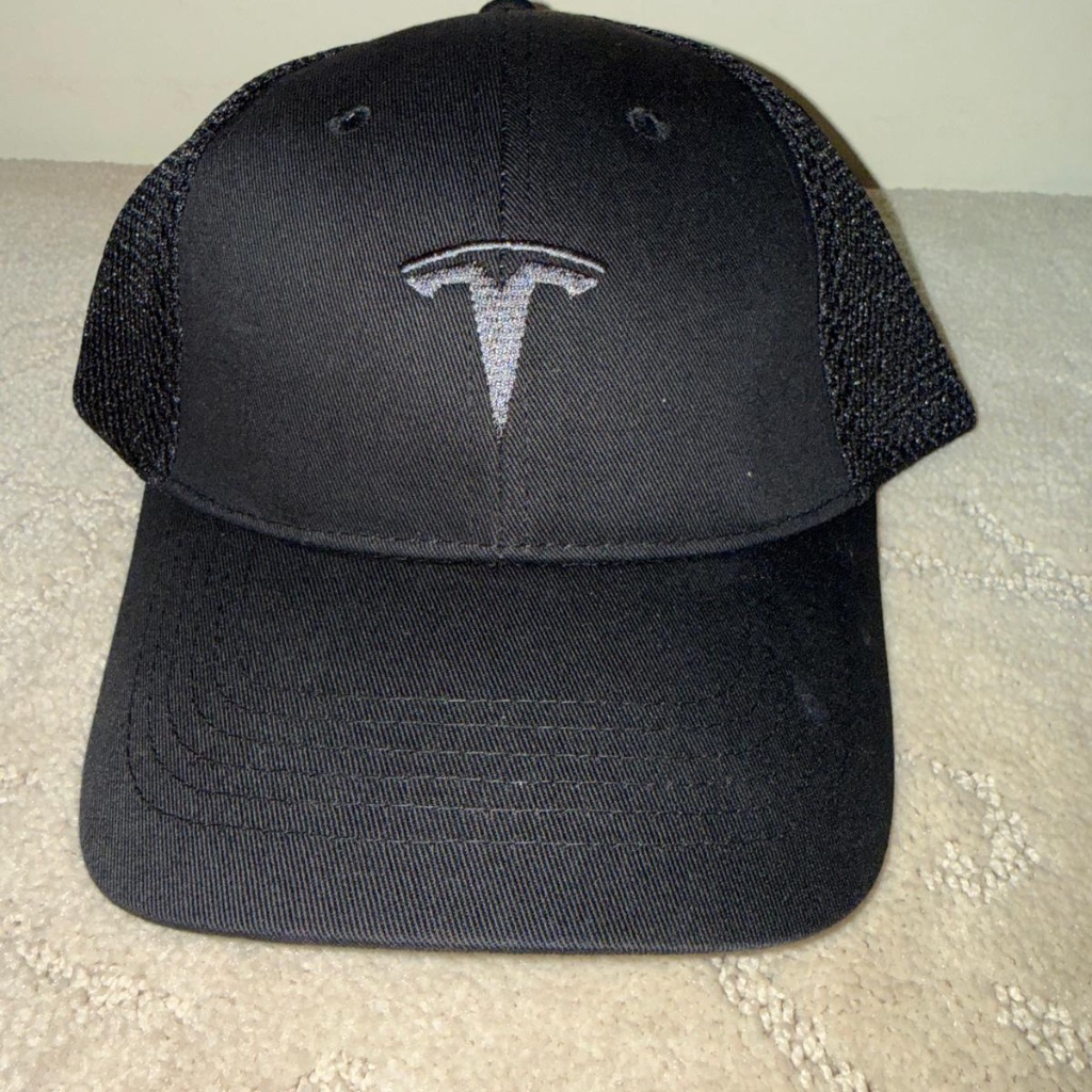 Brand New Authentic Tesla Black Baseball Hat